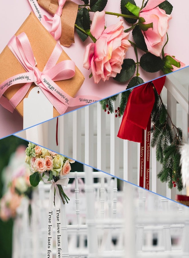 KCMYTONER عبوات إعادة تعبئة شريط KCMYTONER متوافقة مع طابعات Brother P-Touch، أرقامها TZe-RW34 وTZe-RN34 وTZe-RE34 وTZe-R231، شريط ساتان لاصق 1/2 بوصة (12 مم) لطابعات Embellish Ribbon & Tape، طرازات PT-D215e وPT-D210 وD400 وD600 وH100، عبوة من 4 قطع - Image 3